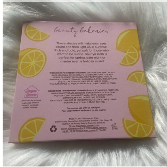 Beauty Bakerie Sour Ya Doin’? Lemon Eyeshadow Palette - Picture 4 of 4